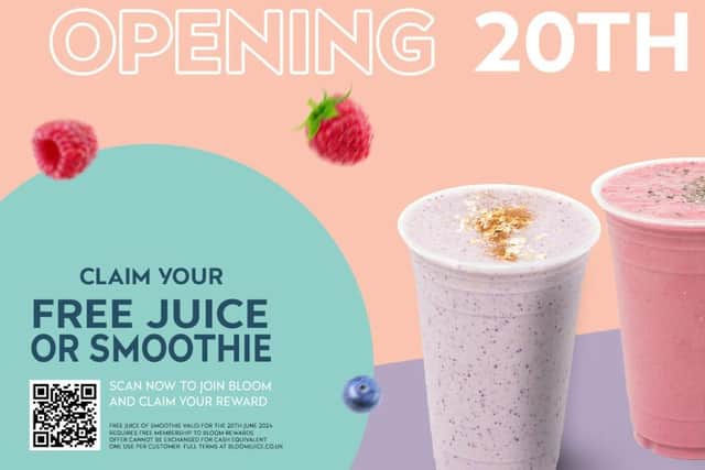 Bloom's Official Opening Announced