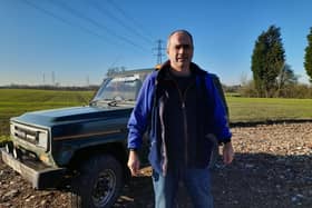 Nick Hill, Marton farmer, whose land could be disrupted by solar farm cables