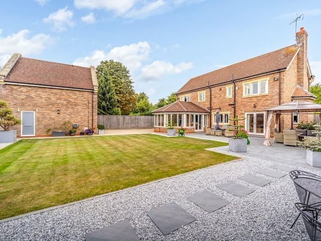 The back garden.