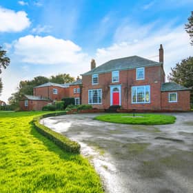 Partney Hall, in Partney, near Spilsby.