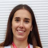 Hannah Moat enjoys that champion feeling.