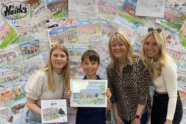 Haith's Julianne Jessett, Seb Oliver, Chris Smith and Charlotte Nugent.