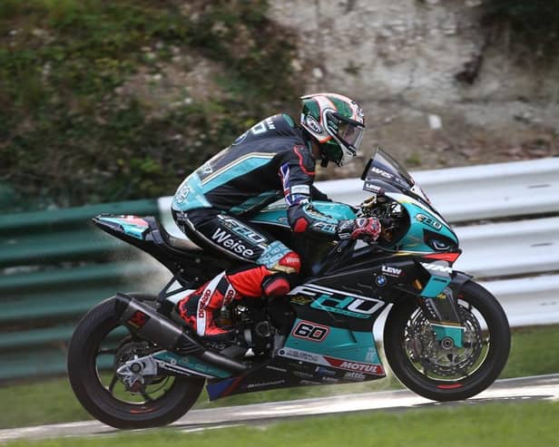 Peter Hickman at Cadwell Park. Photo by Dave Yeomans.