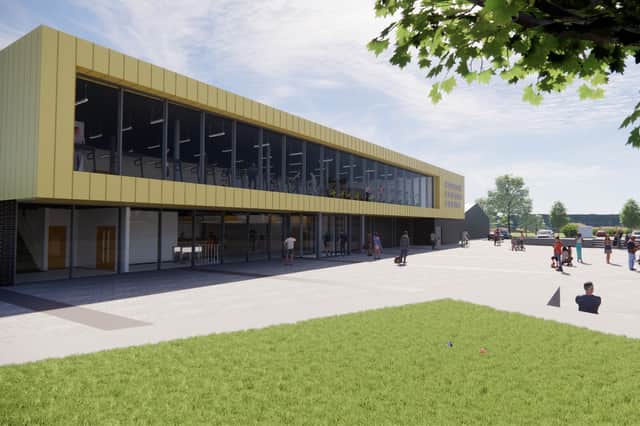 Another view of how the revamped leisure centre will look.