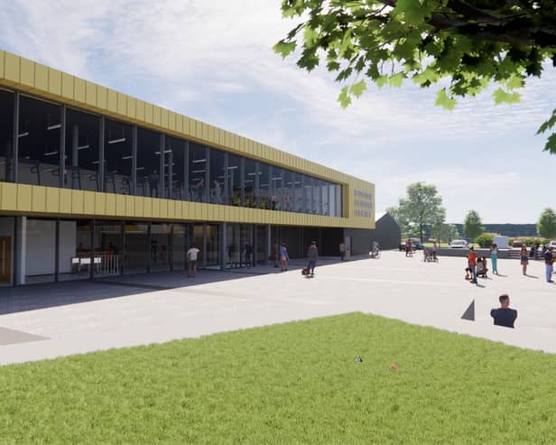 Another view of how the revamped leisure centre will look.