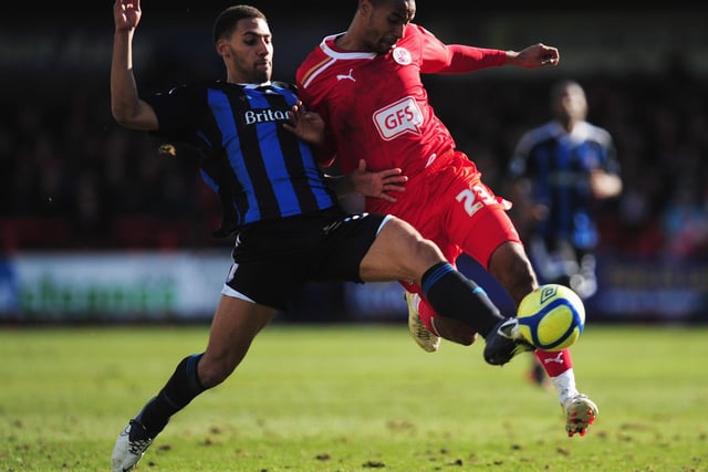 Tyrone Barnett left Crawley for Peterborough in a record sale for Town.