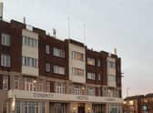 Lights on at the County Hotel in Skegness