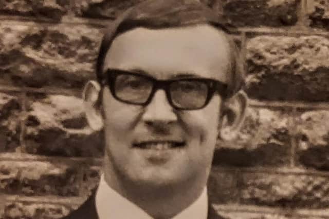 Barrie Gosling, pictured in his younger days.