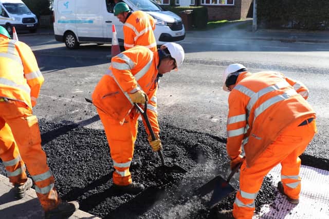 Lincolnshire County Council has revealed that it repaired more than 100,000 potholes in 2024
