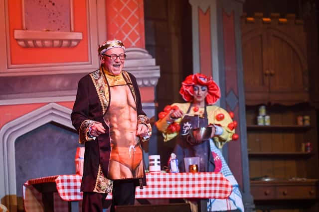 Ken Morley is King Reginald
Photo by Jon Corken