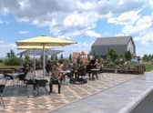 An artist's impression of how the Campus for Future Living will look.