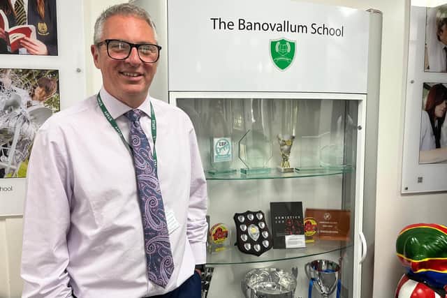 Banovallum School headteacher Grant Edgar.