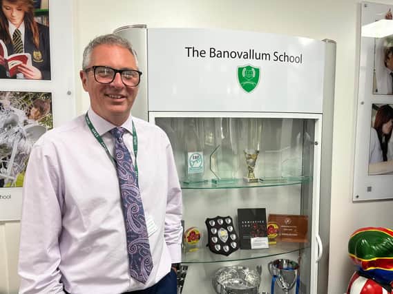 Banovallum School headteacher Grant Edgar.