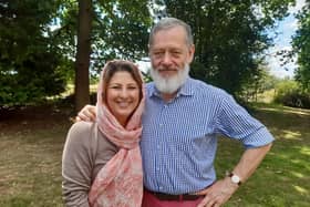 Hassina Syed and Peter Jouvenal.