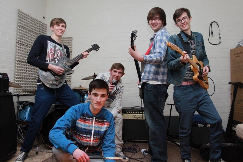 Alford-based band Two Step were due to perform at the Lincolnshire Show in 2013 following success in Lincs FM's You've Got Talent competition. Pictured (from left) are Jake Taylor, Arthur Wood, Jacob Asar, Scott McHamilton and Zac Wilson.