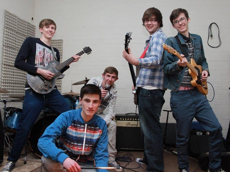 Alford-based band Two Step were due to perform at the Lincolnshire Show in 2013 following success in Lincs FM's You've Got Talent competition. Pictured (from left) are Jake Taylor, Arthur Wood, Jacob Asar, Scott McHamilton and Zac Wilson.