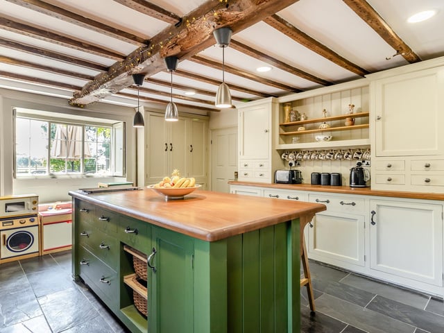 The kitchen.