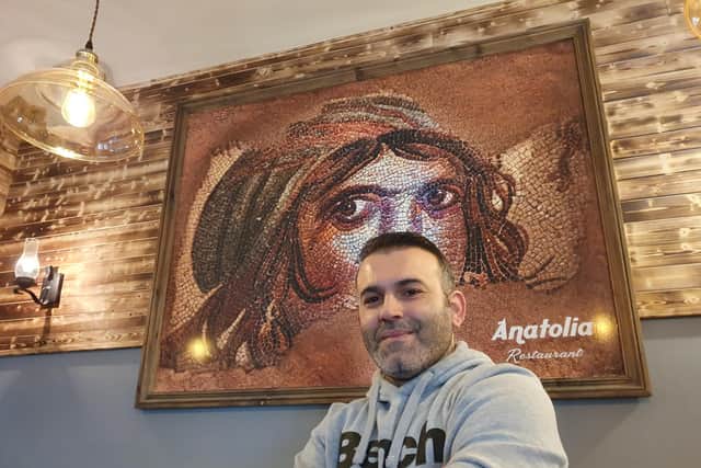 Ozkan Nacar, partner in the new Anatolia mezze and grill.