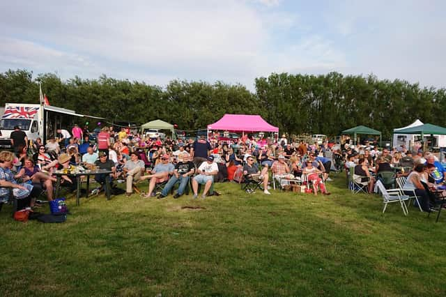 A section of the crowds pictured at a previous Party in the Ark music festival.