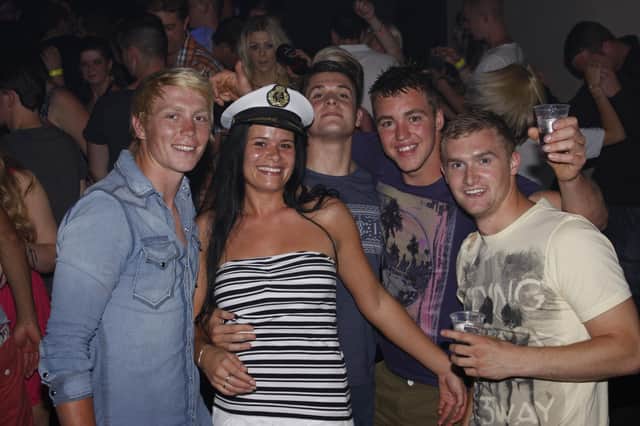 Five from the LA Cafe, Skegness, 10 years ago.