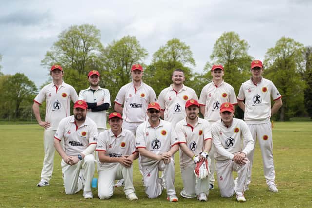 Horncastle Cricket Club played against Grimoldby on Coronation day.