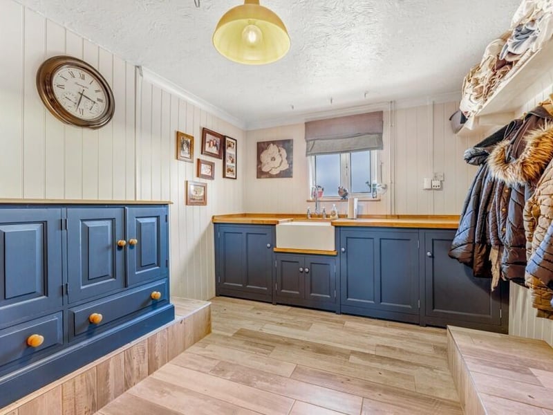 The utility room.