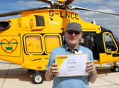 Mablethorpe pensioner Jim Carruthers who has raised over £12,000 in just over 4 years
Photo: LNAA