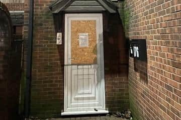 A closure order has been issued at a property on Trinity Street, Gainsborough