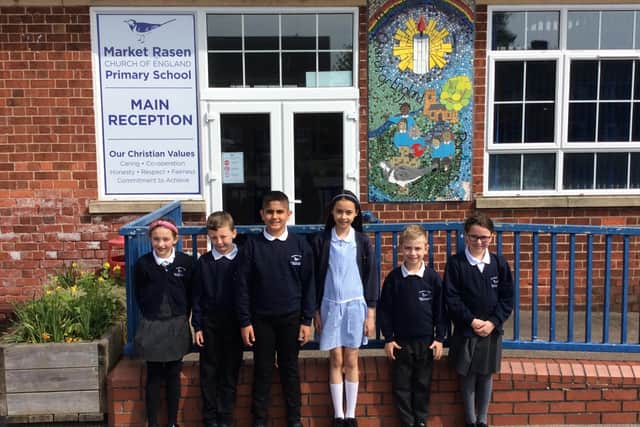 ​Market Rasen Primary School pupils ‘enjoy learning and thrive’. Image: MRPS