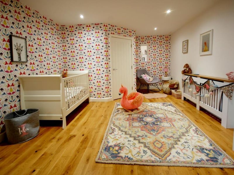 A second reception room or bedroom/nursery.