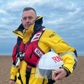 Deputy 2nd Coxswain, Lee St Quinton, Photo: RNLI/Brad Johnso