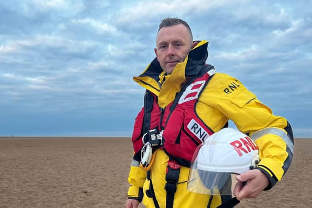 Deputy 2nd Coxswain, Lee St Quinton, Photo: RNLI/Brad Johnso