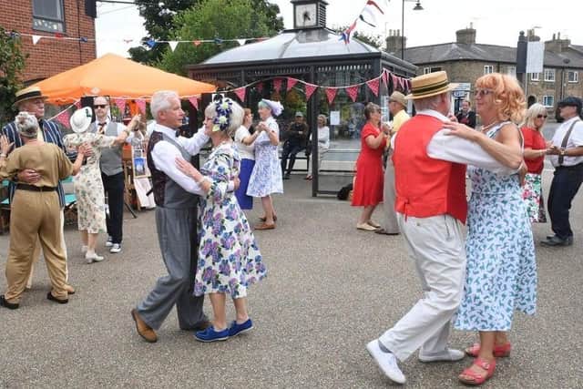Alford 1940's event is back with Lancaster flyover on Saturday.