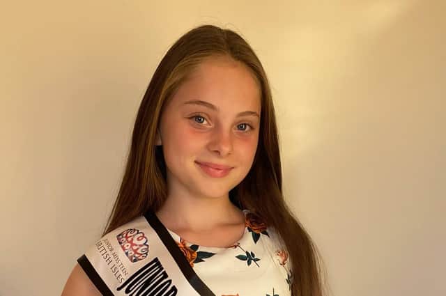 Maisie Rich is a finalist in the Junior Miss Teen British Isles 2022 Model Competition.