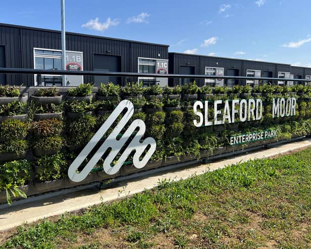 First phase fully let - Sleaford Moor Enterprise Park. Photo: NKDC