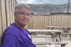 Neil Sturge before his diagnosis in 2021