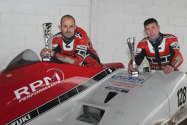 The Wintec duo celebrate. Photo: Sid Diggins