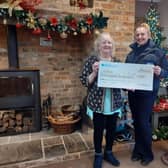 Carol Roadley, of Chapel St Leonards, has raised £1,200 to support the great work of the RSPCA