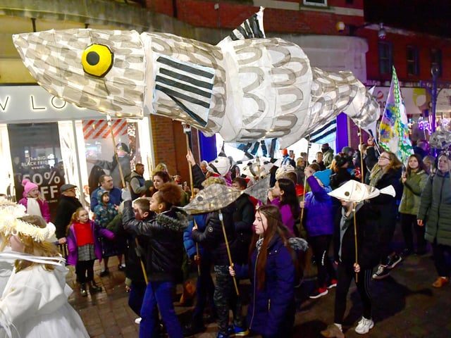 The Illuminate Parade in action.