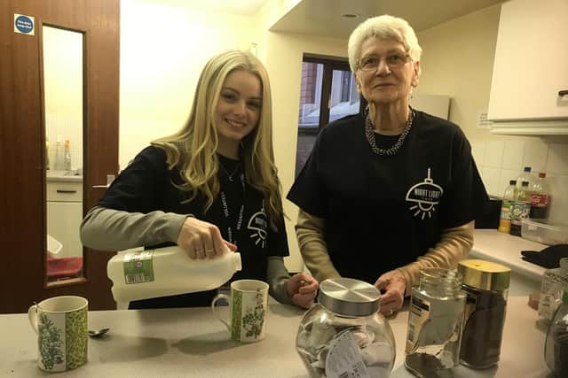 Night Light Cafe Volunteers.