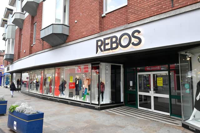 Rebos department store, in Strait Bargate, Boston, pictured earlier this year.