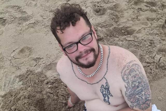 Aaron Keightley from Leicester died on Monday, June 30, after getting into difficulty in the sea.