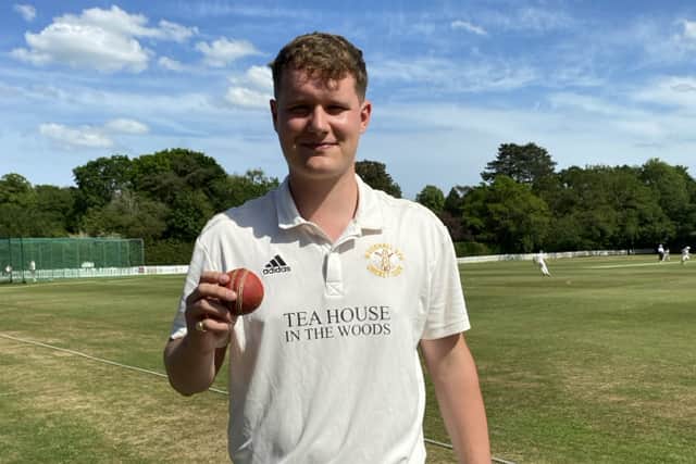 Toby Wheatley took 5-22 in Woodhall Spa's first league win.