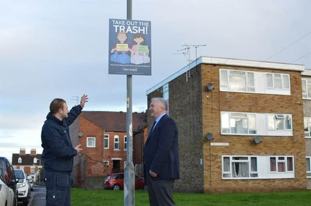 New posters to help residents know the best times to present their waste