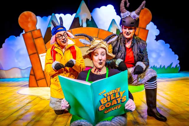 Lost The Plot Theatrical Ltd bring The Three Billy Goats Gruff to The Trinity Arts Centre next week. Image: Steve Gregson