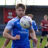Harry Limb scored his 33rd goal of the season at Shirebrook on Saturday - photo (c) Joshua Hallam