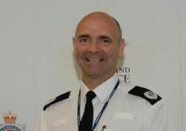 Former Deputy Chief Constable of Lincolnshire, Jason Harwin.