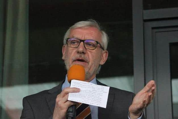 Boston United chairman David Newton. Photo: Oliver Atkin