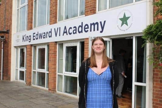 Bethany Richardson also impressed in her 8 GCSEs.