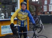 Ride organiser Trevor Halstead.
